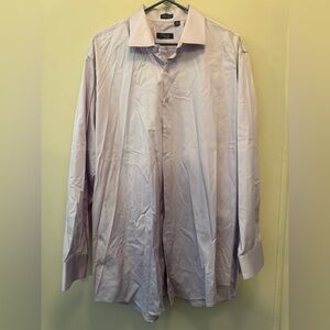 ITALO Modern Light Purple Dress Shirt Neck 18.5